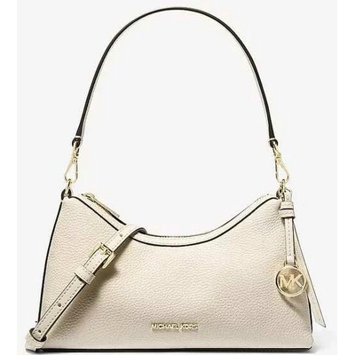 Michael Kors dámská kožená kabelka crossbody Sammy krémová