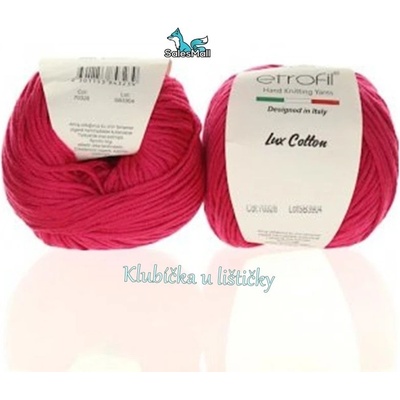 Etrofil Bambino Lux Cotton 70326 fuchsiová