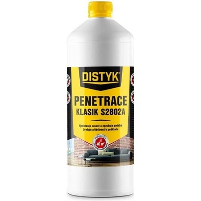 Den Braven Penetrace KLASIK S2802A DISTYK Line 1 kg láhev mléčně bílá