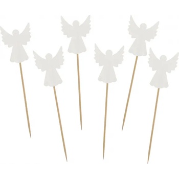Godan Декорации за кексчета - Бял ангел 12 бр