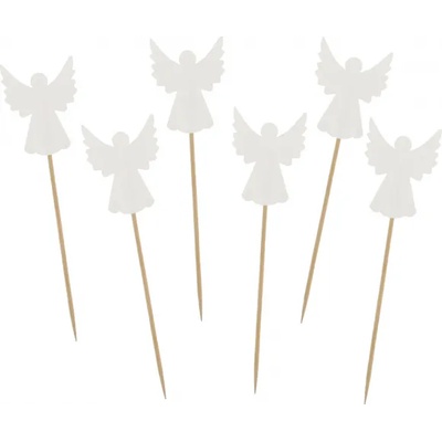 Godan Декорации за кексчета - Бял ангел 12 бр