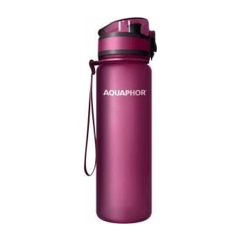 AQUAPHOR Filter Bottle City, Burgundy