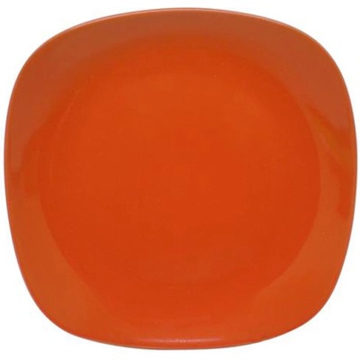 TORO Talíř čtverec 19 5 cm oranžový
