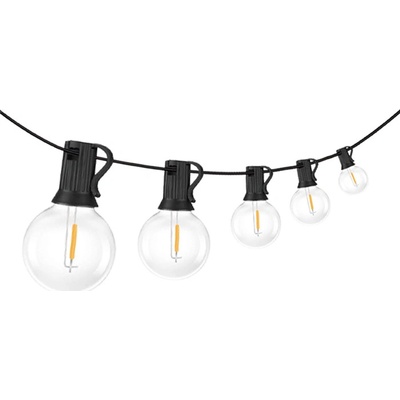 Ecolite Venkonví světelný řetěz EUG40 15m+5m pro LED žárovky E14 girlanda EUG40