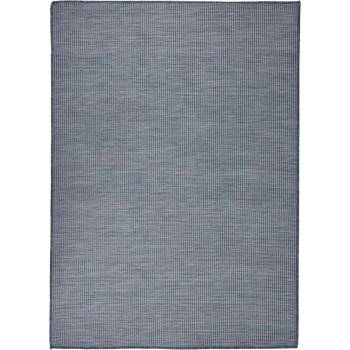 Image 1 of vidaXL Градински плоскотъкан килим, 200x280 см, син (340798)