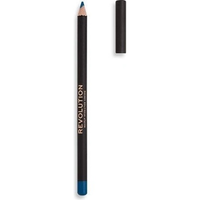 Makeup Revolution Kohl Eyeliner ceruzka na oči Blue 1,3 g