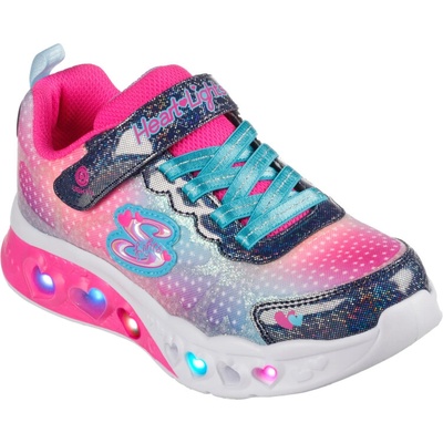 Skechers dievčenská rekreačná obuv Flutter Heart Lights Simply L K 2025 navy