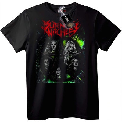 NOONEBRAND Тениска Burn Witches - XS, Black