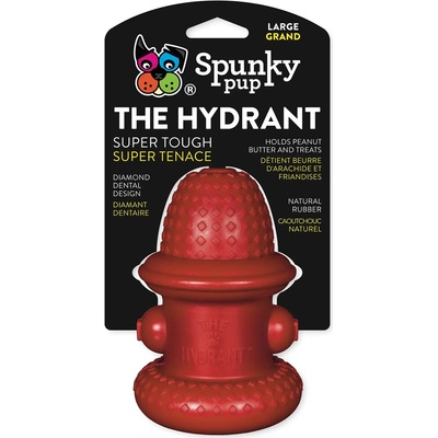 Spunky Pup Hydrant ze 100% přírodní gumy 13 cm