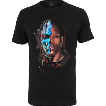 Image 1 of Mister Tee Мъжка тениска в черно Мister Tee Half Face UB-MT1480-00007 - Черен, размер XL