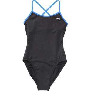 TYR hexa trinityfit black/blue 3xs - uk26
