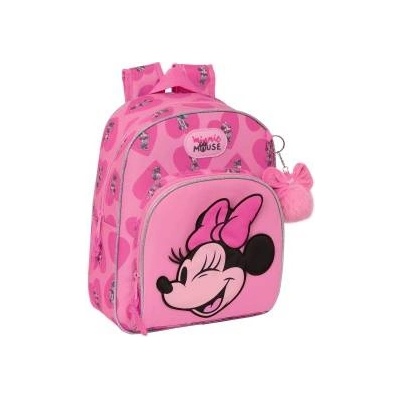 Minnie Mouse Училищна чанта Minnie Mouse Loving Розов 28 x 34 x 10 cm
