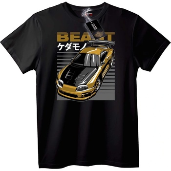 NOONEBRAND Тениска BEAT автомобил - 2XL, Black