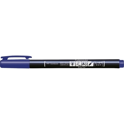 Tombow Marker Fudenosuke твърд син (WS-BH15)