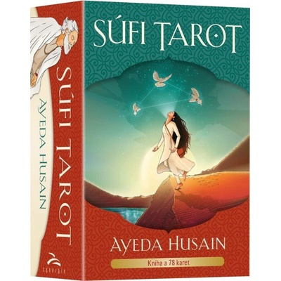 Súfi tarot - Kniha a 78 karet (lesklé) (Ayeda Husain)(Brožovaná)