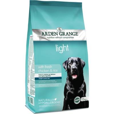 Arden Grange Dog Adult Light with fresh Chicken & Rice 12 kg