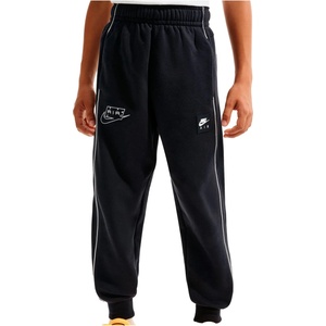 Nike Детски ежедневен панталон Nike Kid's Air Fleece Jogger Casual trousers - Black / White / White (701-4513-0112)