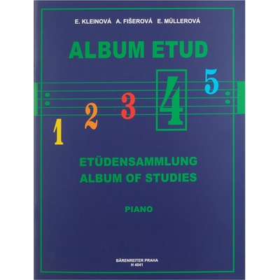 Album etud 4 E. Kleinová, A. Fišerová, E. Müllerová