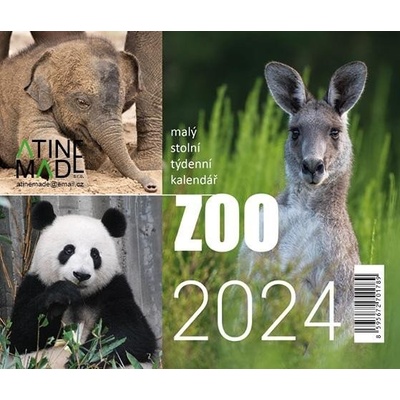 Zoo stolný týždenný 150 X 130 mm 2024