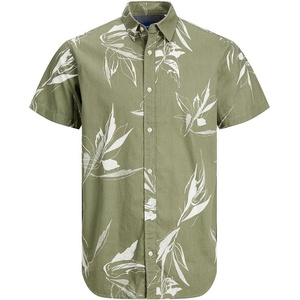 JACK & JONES Риза jorcrayon aop shirt ss ln