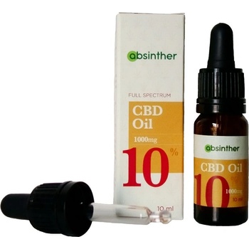 Absinther CBD olej 10% 10 ml 3 ks