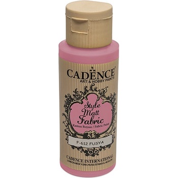 Farba na textil CADENCE STYLE MATT FABRIC 59 ml matná fuksiová
