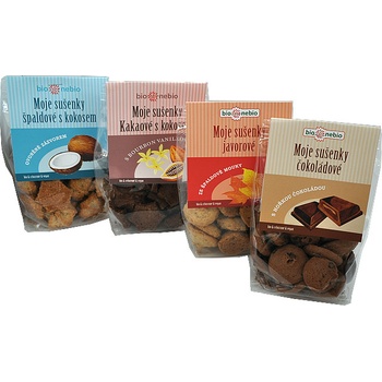 BioNebio Moje sušenky kakaové s kokosem Bio 130 g