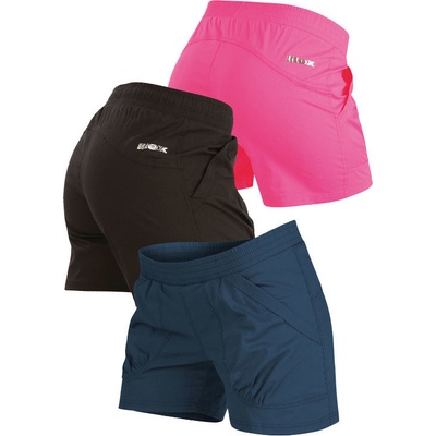 Litex 99560 kraťasy dámské bokové reflexně růžová