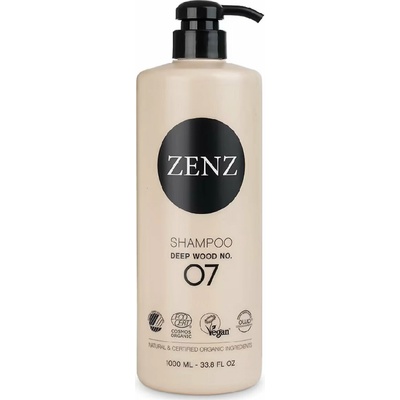 ZENZ Organic Deep Wood No. 07 hydratačný šampón 1000 ml