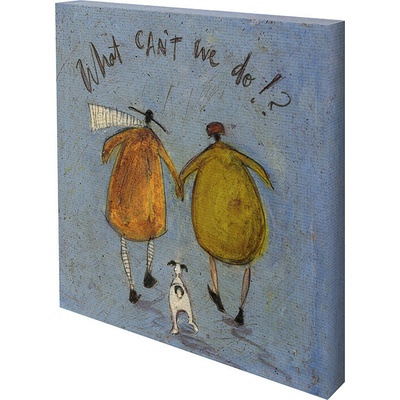 Obraz na plátne Sam Toft - What Can't We Do!?, 2 - 30×30 cm