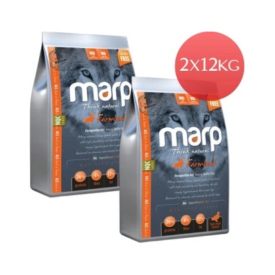 Marp Natural Farmland kachní 2 x 12 kg