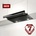 Faber OPTIGLASS COMFORT A90 BK, Телескопичен аспиратор за вграждане, 618 m3/h, черен (OPTIGLASS COMFORT A90 BK)