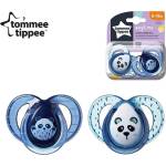 Tommee Tippee Ортодонтични залъгалки Tommee Tippee - Any Time, 6-18 m, 2 броя, Панди (TT.0087)