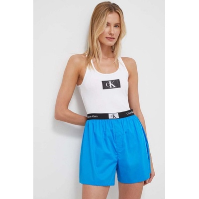 Calvin Klein QS6937E.PPYX dámské krátké bílo modré