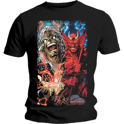 Iron Maiden tričko Duality čierne