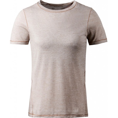Endurance Dámske tričko Korrl Melange S-S Tee Warm Taupe