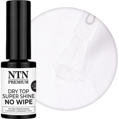 NTN Premium Dry Top Super Shine No Wipe vrchný gél lak bez výpotku 5 g