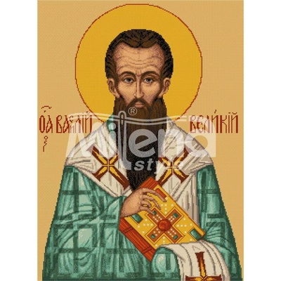 Milena Style Свети Василий Велики - гоблен със схема конци Ariadna 1: 1
