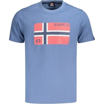 Norway 1963 Тениска с къс ръкав norway 1963, Размер 3xl, Цвят Синьо (866020_bldenim)