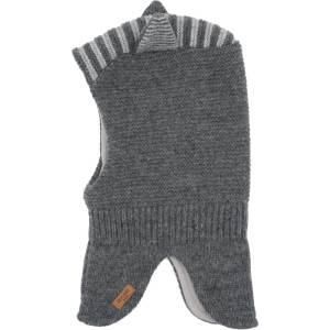 maximo Зимна шапка (beanie) Maximo Mini Boys' Slouch Beanie Raccoon Balaclava - Medium Grey Melange - размер 47-49 cm (904-5115-0112)