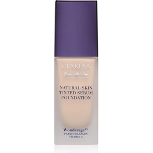 Claresa Care All Day Natural Skin Tinted Serum Foundation лек тониращ флуид за естествен вид цвят 0N Fair Neutral 32ml