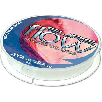 Gardner Náväzcový vlasec Sure Flow crystal 70m 30lb