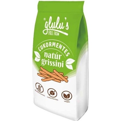 Glulu's FreeFrom Vegan Bezlepkové Grissini 70 g