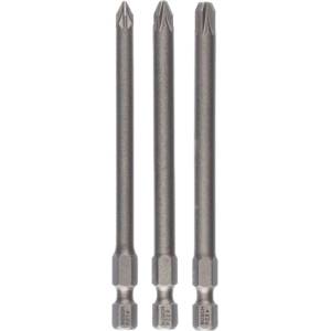 Bosch - Комплект от 3 удължени бита PZ, дължина 89 мм 2607001761 (2607001761)