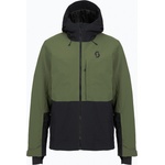 SCOTT Мъжко скиорско яке SCOTT Ultimate Dryo 10 douglas green/black