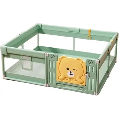 Sonne Бебешка ограда Sonne - Ivy, с килим и топки за игра, Mint (Sonne367)