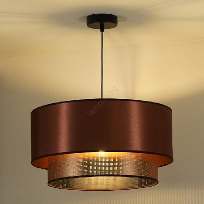 Duolla - Пендел COPPER SHINY 1xE27/15W/230V Ø 45 см меден (DU603287)