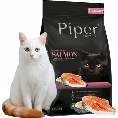 Piper Animals krmivo losos 3 kg