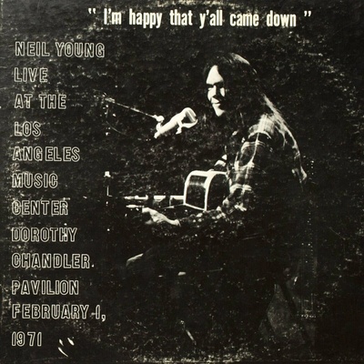 Neil Young - Dorothy Chandler Pavilion 1971 (I'm Happy That Y'all Came Down) (Remastered) CD