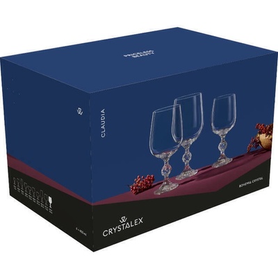 Bohemia Crystal sklenice na šampaňskéaudia 6 x 180 ml